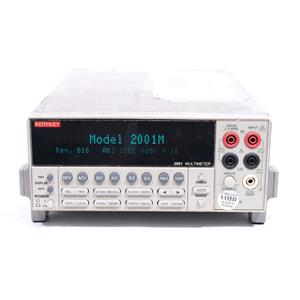 Keithley 2001 7.5 Digit 7 1/2 Digit Multimeter DMM AS-IS