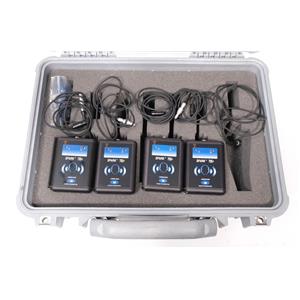 Lot of 4 Larson Davis SPARK 705+ Noise Dosimeters Type 2 with Microphones