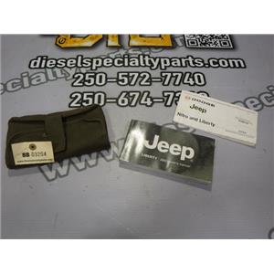 2008 2009 JEEP LIBERTY SPORT 3.7L V6 AUTO 4X4 OWNER OPERATOR MANUAL BOOKS