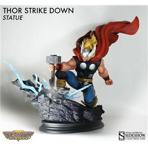 The Mighty Thor Strikes Down Statue by Bowen Designs #671