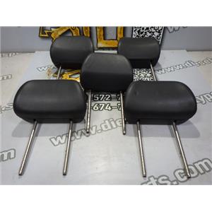 2003 2004 VOLKSWAGEN JETTA WAGON 1.9L DIESEL MANUAL HEAD RESTS (5) SET LEATHER