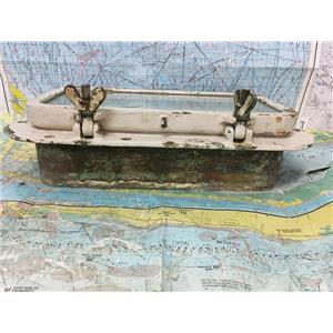 Boaters' Resale Shop of TX 2609 0505.04 BRONZE 6" x 10" x 17"  OPENING PORTLIGHT