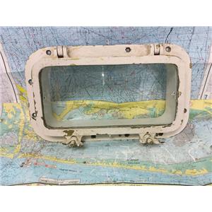 Boaters' Resale Shop of TX 2609 0505.07 BRONZE 6" x 10" x 17"  OPENING PORTLIGHT