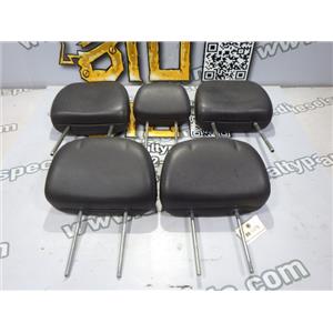 2008 2010 FORD ESCAPE LIMITED 3.0 V6 AUTO 4WD LEATHER HEADRESTS ( 5 ) BLACK OEM