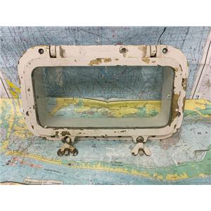 Boaters' Resale Shop of TX 2609 0505.12 BRONZE 6" x 10" x 17"  OPENING PORTLIGHT
