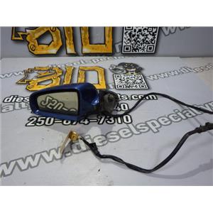 2002 2003 AUDI A4 SEDAN 3.0L V6 AWD AUTO DRIVERS SIDE VIEW MIRROR BLUE OEM