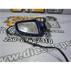 2002 2003 AUDI A4 SEDAN 3.0L V6 AWD AUTO PASSENGER SIDE VIEW MIRROR BLUE OEM