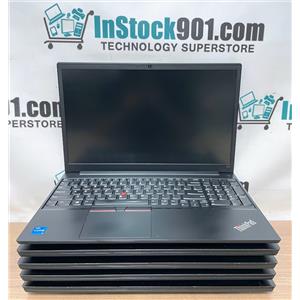 LOT 5 AS-IS Lenovo ThinkPad E15 G2 i5-11 / i7-11 2.0GHz NO RAM NO SSD Parts Read