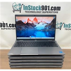 LOT 5 MIX Dell Latitude 15.6 W11Pro i5-10/ i5-11/ i7-10 2.0GHz 8gb RAM 256gb SSD