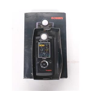 Gossen Digisky Light Meter For Blitz And Continuous Light with Case