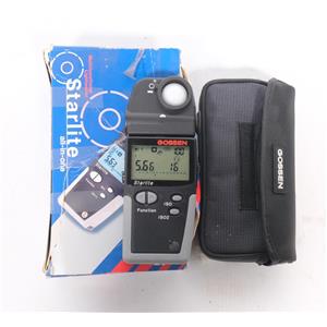 Gossen Starlite Light Meter For Blitz And Continuous Light