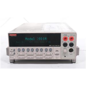 Keithley 2001 7.5 Digit 71/2 Digit Multimeter DMM AS-IS
