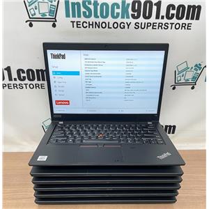 LOT 6 Lenovo ThinkPad T14 Gen 1 1080p Intel i5-10210U 1.60GHz 16gb RAM 256gb SSD