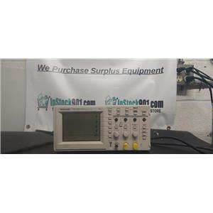 Tektronix TDS 220 2 Channel Digital Real-Time Oscilloscope-Broken Trigger Knob