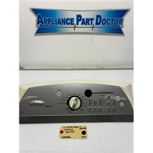 Whirlpool Washer W1058216 8563948 Rev C Control Panel and Assembly Used