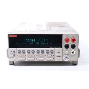 Keithley 2001 7.5 Digit 71/2 Digit Multimeter DMM AS-IS