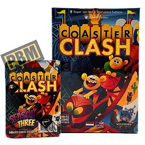 Coaster Clash + Mini Expansion by Wulfhorn Games - SEALED