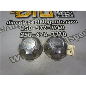 2001 2002 FORD RANGER XLT 4.0 AUTO 4X4 OEM WHEEL RIM HUB CAPS CHROME (2)