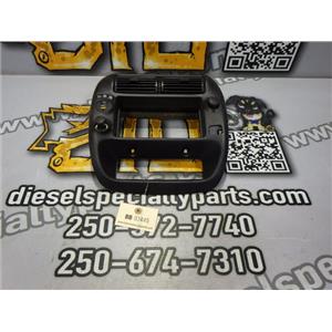 2001 2002 FORD RANGER XLT EXTENDED CAB 4.0 AUTO CENTRE DASH RADIO BEZEL - BLACK