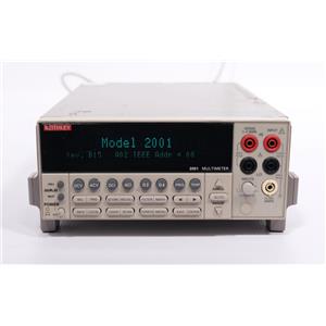Keithley 2001 7.5 Digit 71/2 Digit Multimeter DMM AS-IS