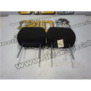 2008 2009 MITSUBISHI LANCER DE 2.0 24V AUTO CLOTH HEADRESTS (2) FRONT ONLY BLACK