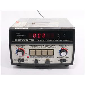 Sencore Z Meter Capacitor-Inductor Analyzer Model LC53