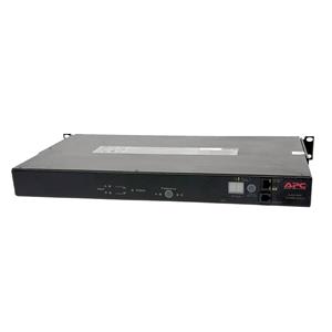 APC AP7721 1U Rack Mount ATS 10A/230V 12A/208V C14 IN (12) C13 OUT PDU