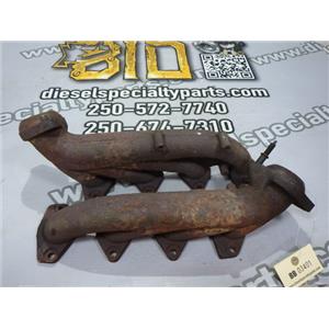2010 2011 FORD F150 HARLEY DAVIDSON 5.4 ENGINE DOORMAN EXHAUST MANIFOLDS SET (2)