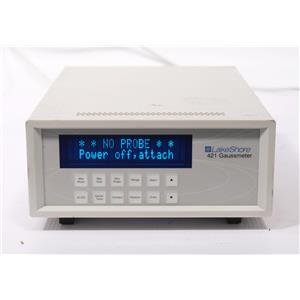 Lakeshore Model 421 Hall Effect Gaussmeter - No Probes