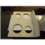 Hotpoint  STOVE   WB62M18  Main Top Almond  USED PART