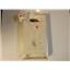 Jenn Air Microwave  58001109  Control Frame Assy (bsq)  NEW IN BOX
