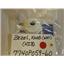 Maytag Jenn Air Stove  7740P059-60  Bezel, Knob (wht)   NEW IN BOX