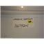 Amana STOVE 316792W  Handle, Door (wht) Touch up dimple  USED