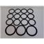 **Lot of 15**  Rubber Gaskets (12) 3" x 1/4" &  (3) 4" x 1/4"