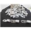 TYCO 52197 Straight, Closed, Barrel Ring Tongue Terminal  Qty:100 in Box NIB