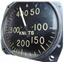 [NO MAKE] AN586172 INDICATED AIRSPEED PILOT STATIC, 40-400 KNOTS - USED AIRCRAF