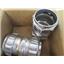 **New** Thomas & Betts 5520 1-1/2" Raintight Steel EMT Couplings (Lot of 4)