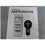 Reed Anemometer YK-80AP Handheld Rotating Vane Probe w/Case Used