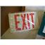 Exitronix Vex Series Exit Sign Red LED VEX/U/BP/WB/WH - New Lot of 5