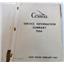 CESSNA SERVICE INFORMATION SUMMARY 1966, DATE ISSUED FEBRUARY 1967