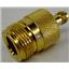 POMONA ELECTRONICS 4299 GOLD PLATED ADAPTER SMA FEMALE TO TYPE "N" FEMALE