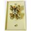 LEVITON 40160-I 40160I PHONE JACK PLATE, IVORY COLOR - NEW SURPLUS