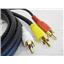 STANDARD SERIES CABLE 3RCA-3RCA-6ST AUDIO VIDEO CABLES