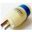 HUBBELL ADAPTER, NEMA NEMA L5-20R RECEPTACLE TO 5-15P PLUG - NEW