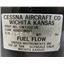 CESSNA UNITED INSTRUMENTS CM3302-1N FUEL FLOW INDICATOR, TAGGED "CORE"