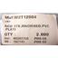 SIEMENS W2T12004 RAW STOCK, MACHINED PVC PLATE FOR WATER TREATMENT SYSTEM - NEW