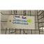 GENERAL ELECTRIC DISHWASHER WD28X10261 WD28X10332 LOWER RACK USED