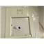 MAYTAG WHIRLPOOL REFRIGERATOR 61005283 ESCUCHEON (BSQ) NEW
