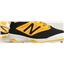 New Balance L4040BY3 Metal Low Baseball Cleat Black/Yellow Size 14.0