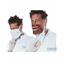 Doctor Novocaine Scary Creepy Killer Dentist Adult Costume Small/Medium 38-42